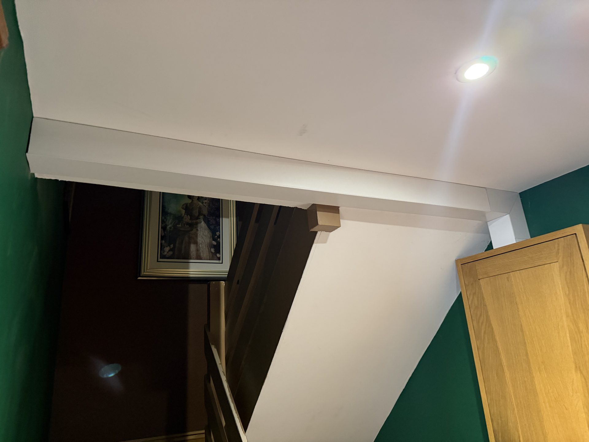 Relocated FuseBox consumer unit with isolator switch and trunking run — Hinton Electrics