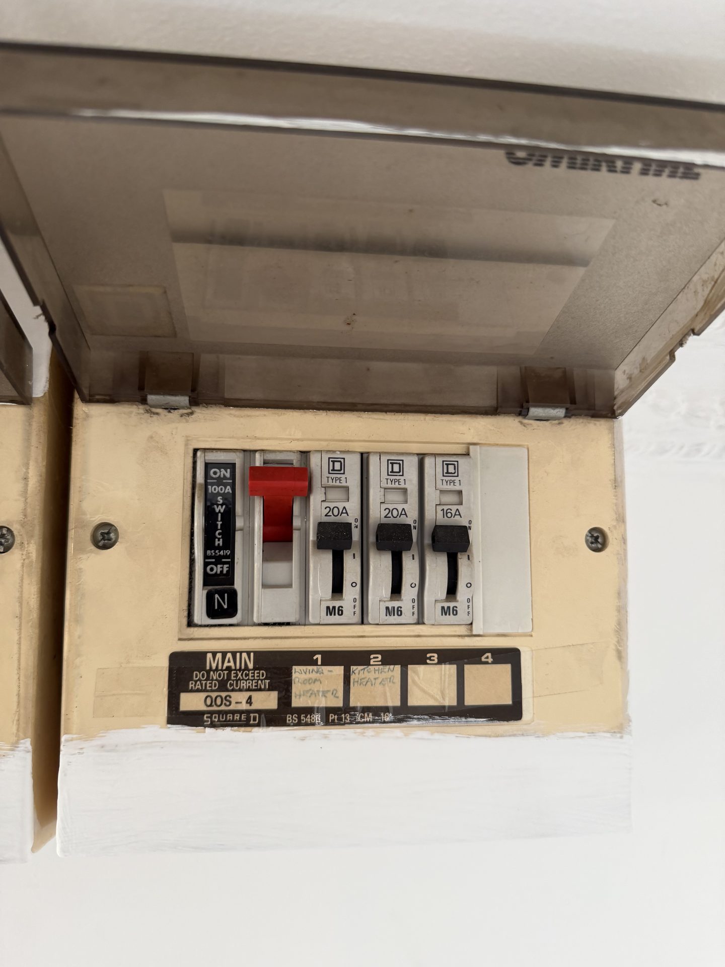 Consumer unit replacement in progress — Hinton Electrics